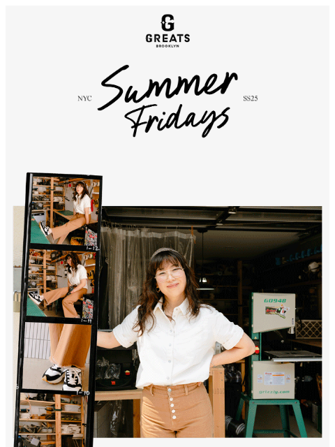 greatsbrand newsletter: The NYC summer, according to a cobbler with taste