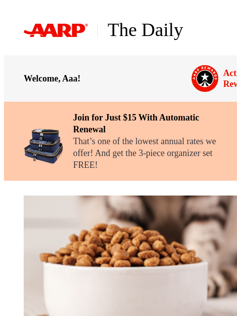 aarp newsletter: The Daily — 7 Products You Should (Almost) Always ...