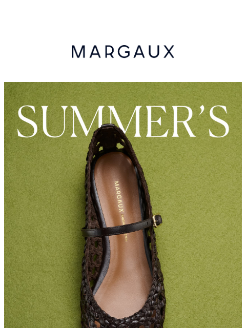 margauxny newsletter: Summer's it-shoe