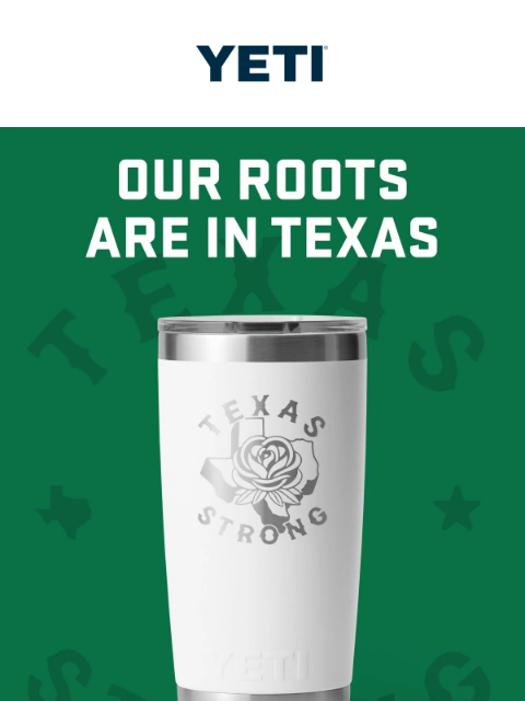 yeti newsletter: Dear Texas