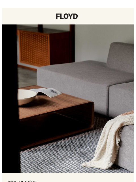 floydhome newsletter: Back in Stock: The Mod Table