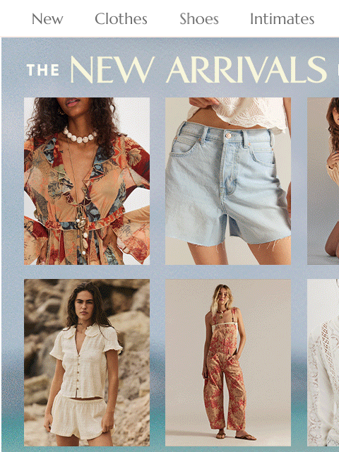 freepeople newsletter: NEW 🍧 NEW 🍧 NEW