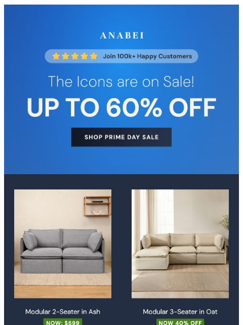 anabei newsletter: 💙 Prime Day Picks 💙