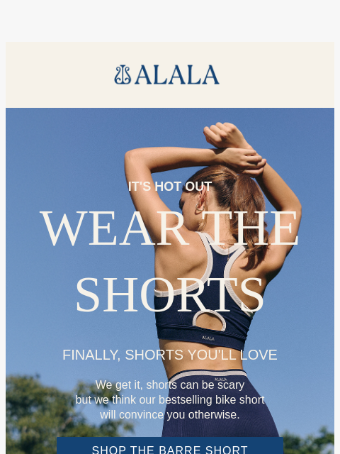 alalastyle newsletter: Wear The Shorts This Summer!