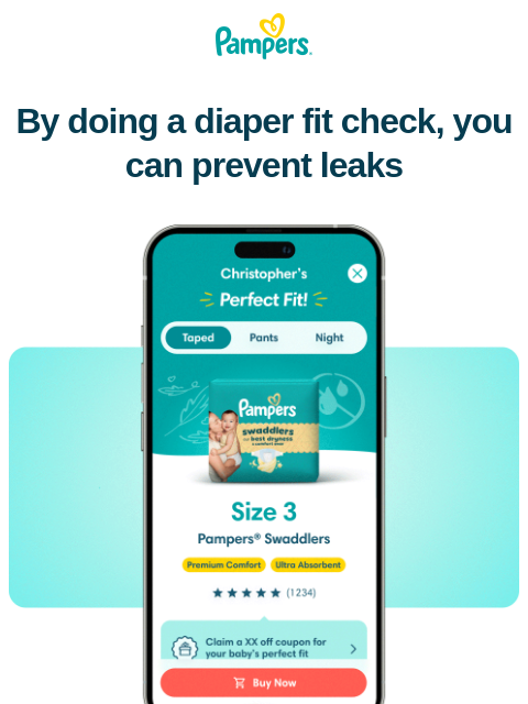 pampers newsletter: Find out if it’s time to size up 👶