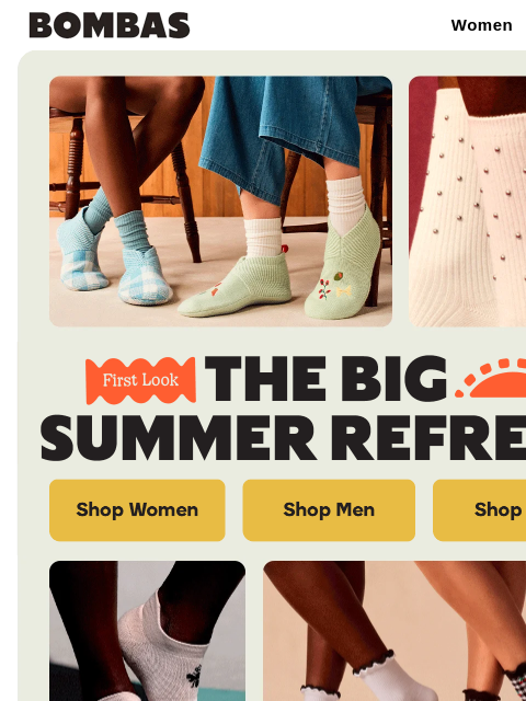 bombas newsletter: Everything New for Summer