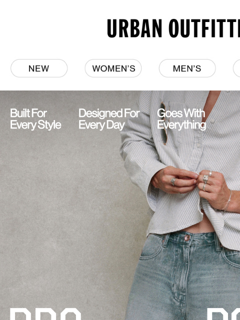 urbanoutfitters newsletter: BDG Jeans · Get to know the Nitro Baggy →