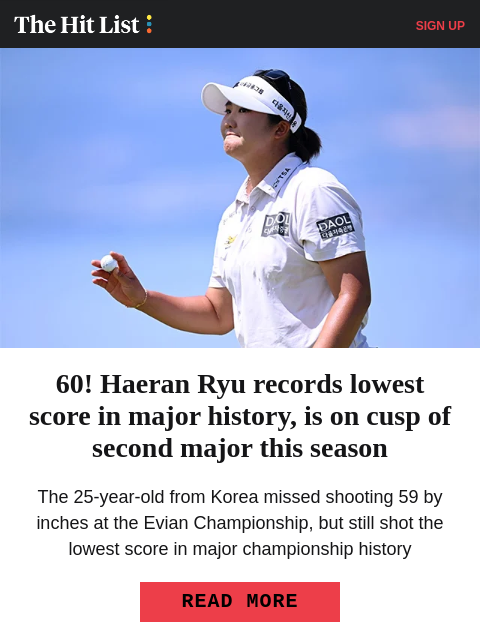 golfdigest newsletter: The secret to links golf isn't technical