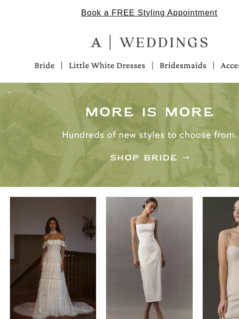anthropologie newsletter: 100s of new arrivals!
