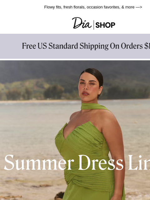 dia newsletter: These Summer Dresses? Obsessed 👗