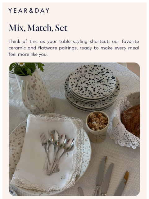 yearandday newsletter: The table styling cheat sheet