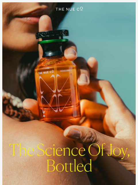 thenueco newsletter: Discover Joy in a bottle