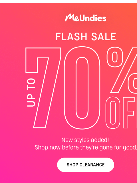 meundies newsletter: New styles added!