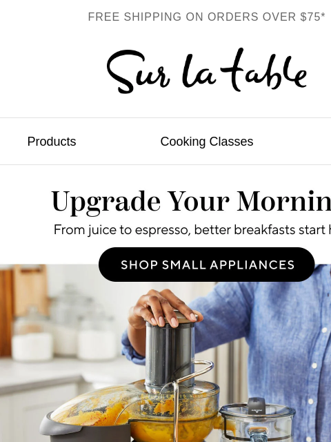 surlatable newsletter: Your Morning Routine, Leveled Up