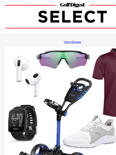 Your weekly round-up of the best gear and apparel. GolfDigest View in Browser Here's everything you need to know about Amazon Prime Day Save on golfer staples during next week's sale event