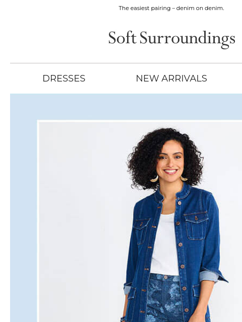 softsurroundings newsletter: Looks We Love for Busy Days Out.
