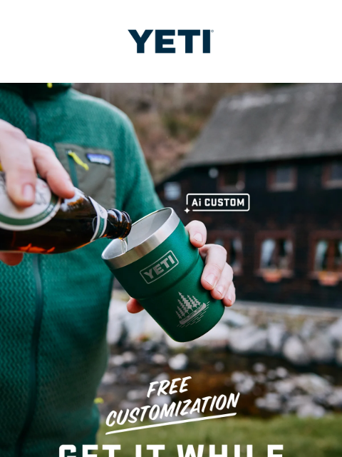 yeti newsletter: Don’t Miss Out On Free Customization