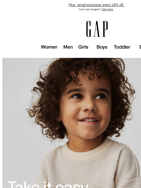 gap newsletter: Pull on these. All summer long.
