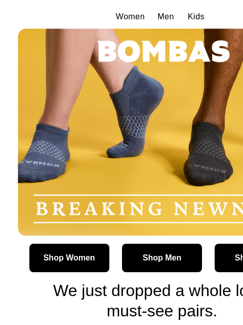 bombas newsletter: New This Week