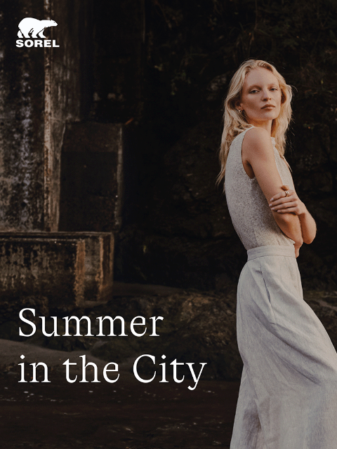 sorel newsletter: Sandals Made for City Life