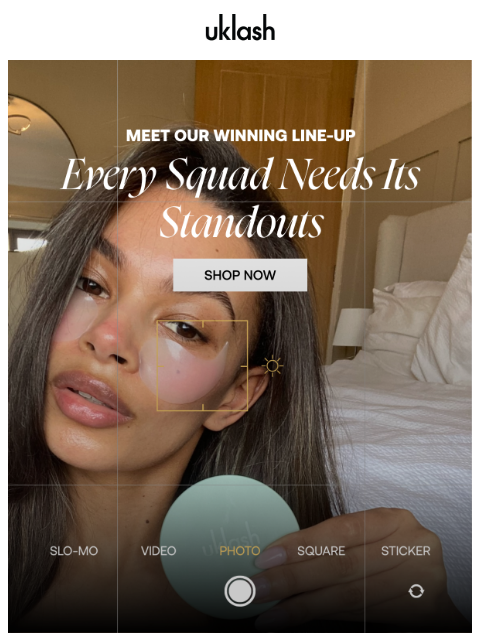 uklash newsletter: Our very own winning line-up 🔝
