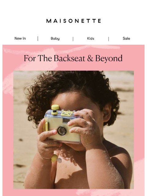 maisonette newsletter: Toys Made To Travel.
