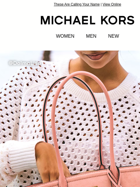 michaelkorsmail newsletter: PSA: It’s A Mini Bag Summer!