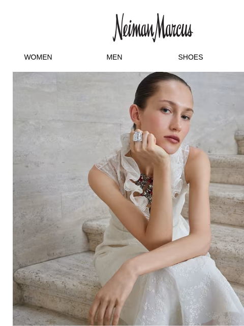 neimanmarcus newsletter: Wedding dresses made of dreams