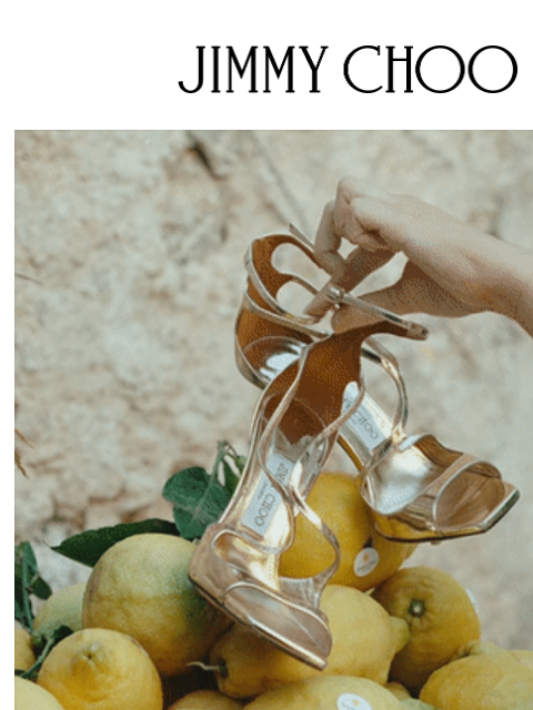 jimmychoo newsletter: The Summer Sandal Edit