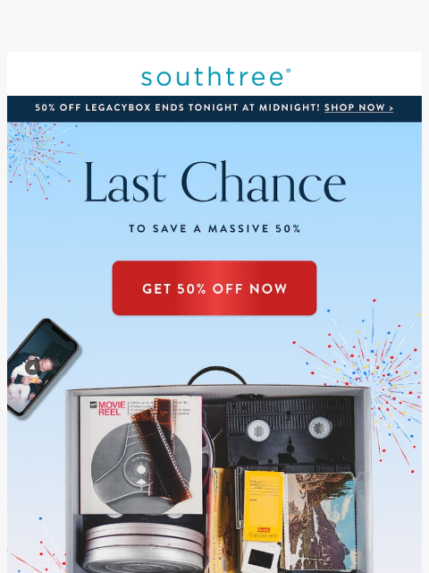 southtree newsletter: ATTN. $6 Tapes are gone at midnight!
