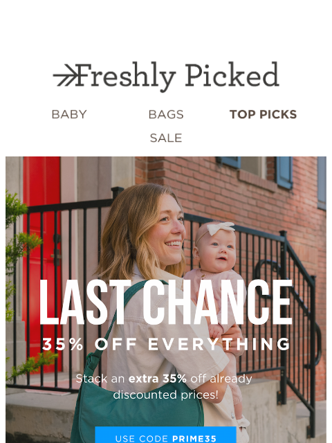 freshlypicked newsletter: 🚨 LAST CHANCE TO SAVE UP TO 70% 🚨