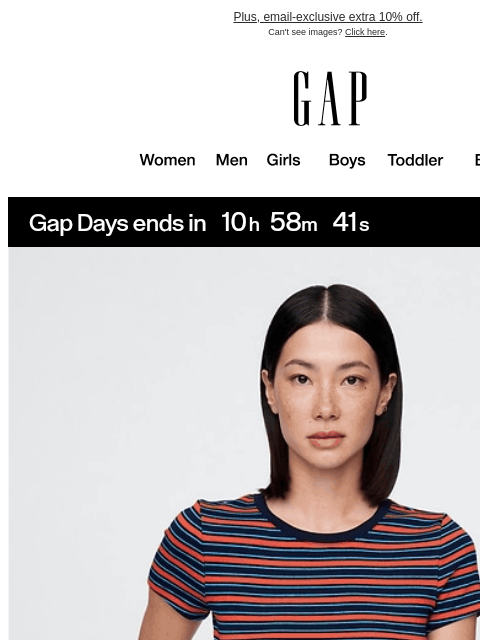 gap newsletter: Tees you’ll wear on repeat