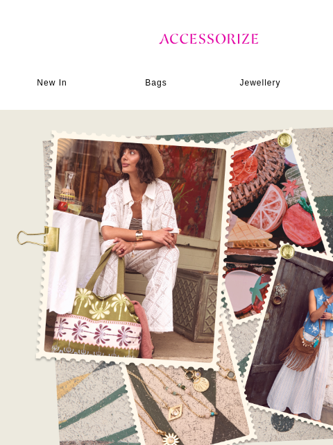 accessorize newsletter: Postcards from Summer 💌🌞💖 