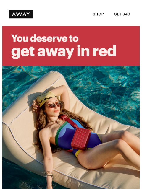 awaytravel newsletter: Red means go 🔴