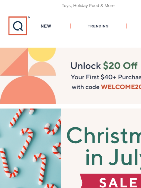qvcemail newsletter: Unwrap Joy with New Deals
