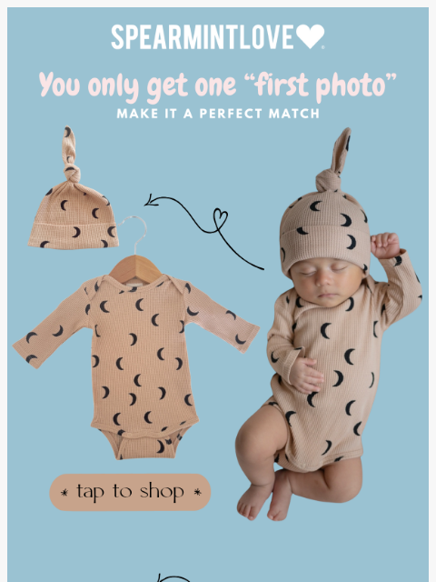 spearmintlove newsletter: 📸 You Only Get One First Photo - Make It Perfect!