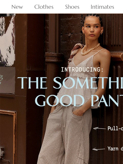freepeople newsletter: Something good inside 😉