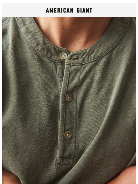 american-giant newsletter: Premium Slub in Three Great Styles