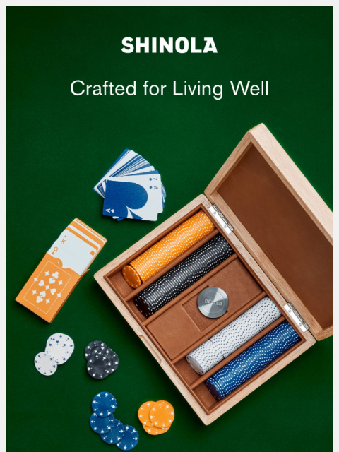 shinola newsletter: New in Lifestyle Goods