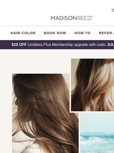 madison-reed newsletter: 🏖️ Summer-Ready Hair Care
