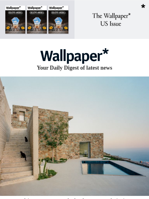 futureplc newsletter: Inside a dreamy Greek home
