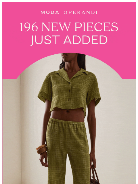 modaoperandi newsletter: NEW this week