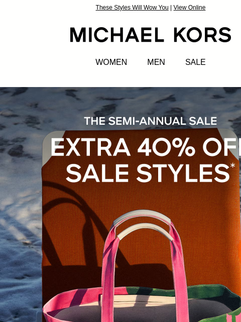 michaelkorsmail newsletter: New Markdowns On Summer Must-Haves