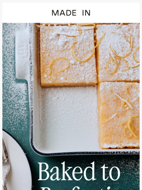 madeincookware newsletter: The Secret to Better Baking
