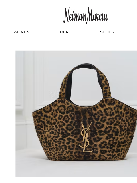 neimanmarcus newsletter: The Roundup: Saint Laurent’s spot-on bags