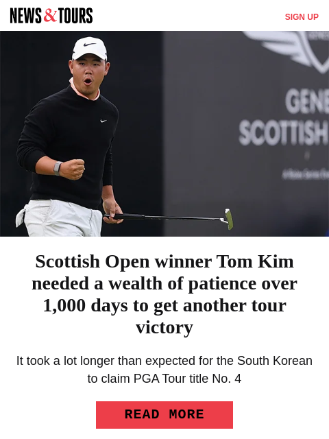 golfdigest newsletter: The entire field at Royal Birkdale, ranked