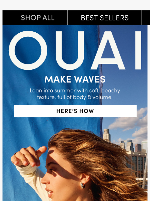 theouai newsletter: Get ready to make waves