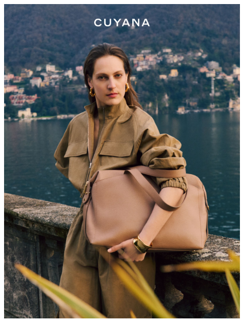 cuyana newsletter: For Short Trips
