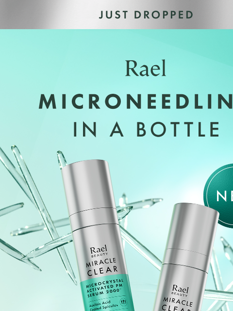 getrael newsletter: NEW! Microcrystal Activated PM Serum