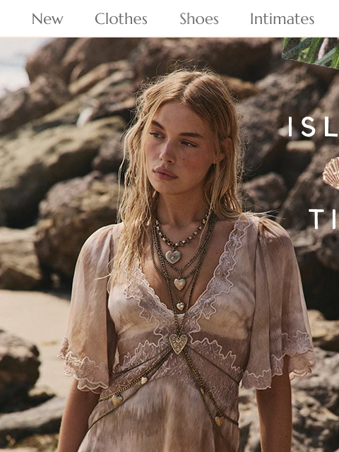 freepeople newsletter: New Collection: Island Time 🌴😎
